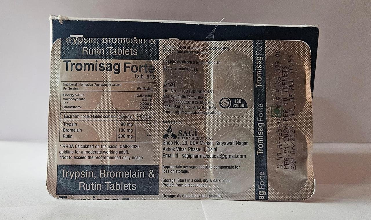 Tromisag-Forte packaging